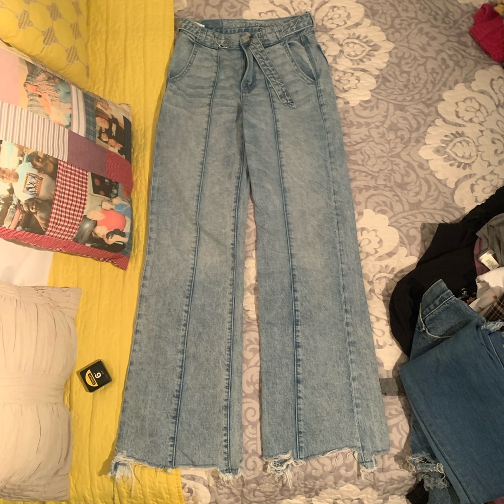 American Eagle wide leg jeans